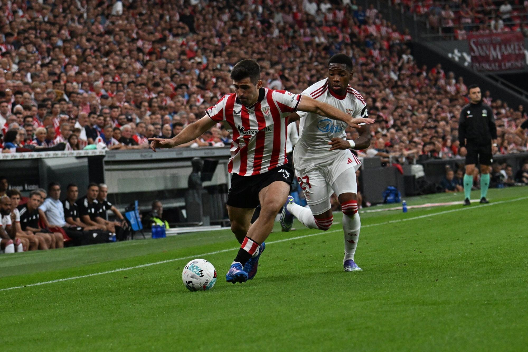 El Athletic-Sevilla, en imágenes
