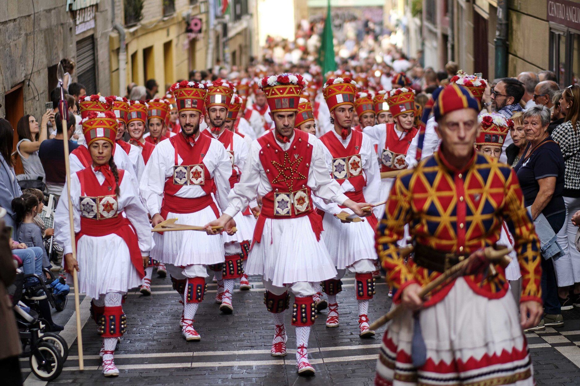 Fotos de la procesión de San Fermín Txikito