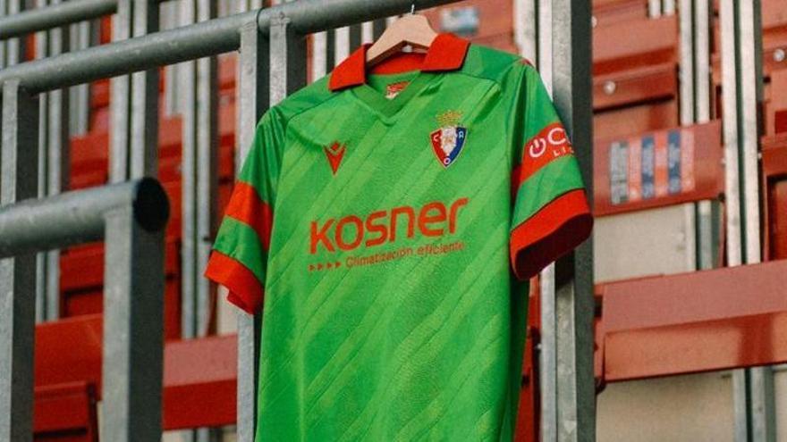 Así es la segunda equipación de Osasuna para la nueva temporada