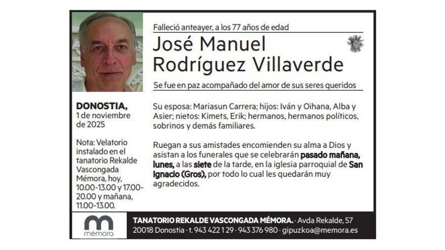 José Manuel Rodríguez Villaverde