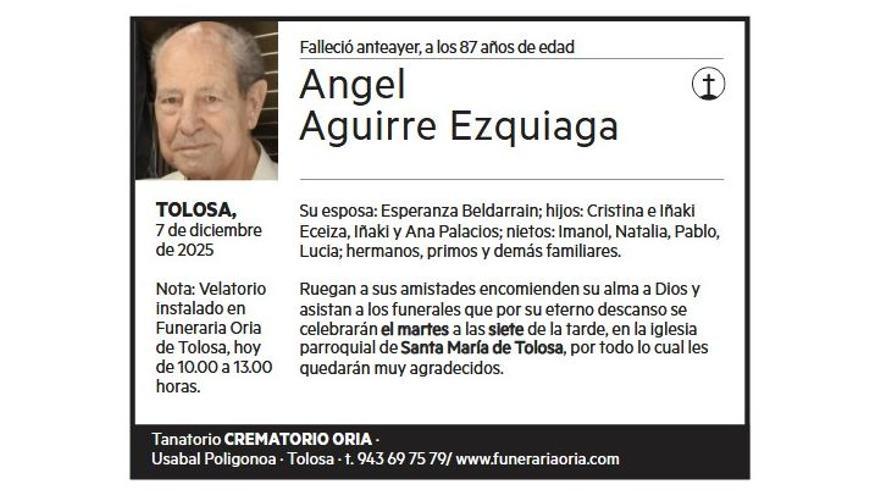 ANGEL AGUIRRE EZQUIAGA