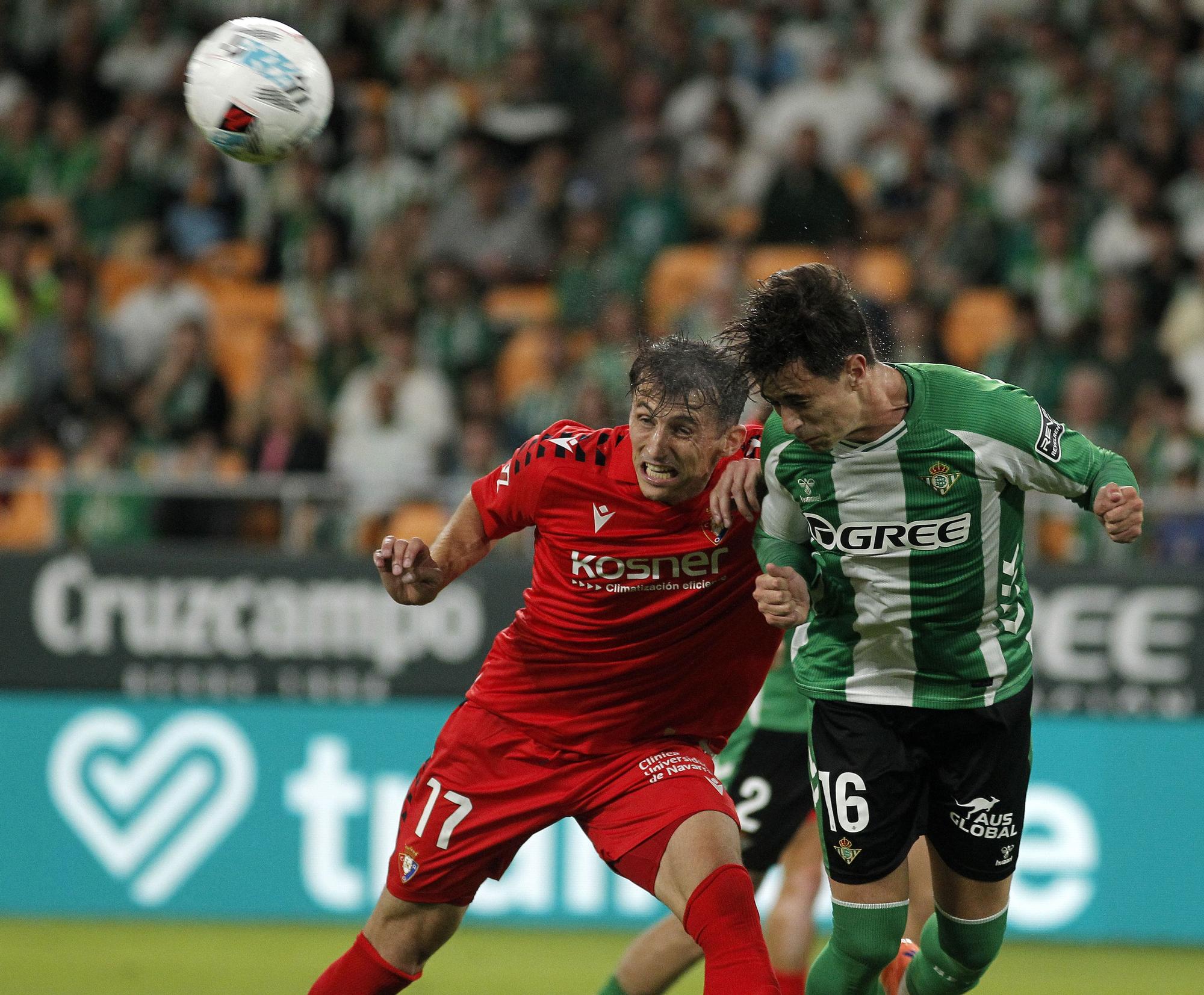 Fotos del partido entre Betis y Osasuna