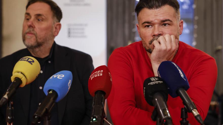 Rufián pone en marcha la reunificación de la izquierda con una gira que arrancará el 18 de febrero