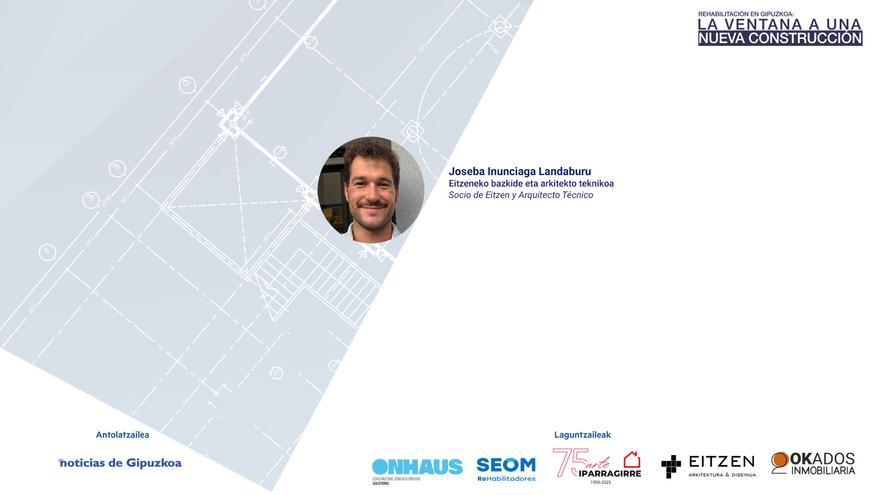 Joseba Inunciaga Landaburu, socio y arquitecto técnico de EITZEN