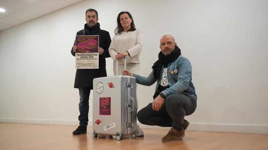 ‘Trashumantes’ se adueña del centro sociocultural de Zigoitia