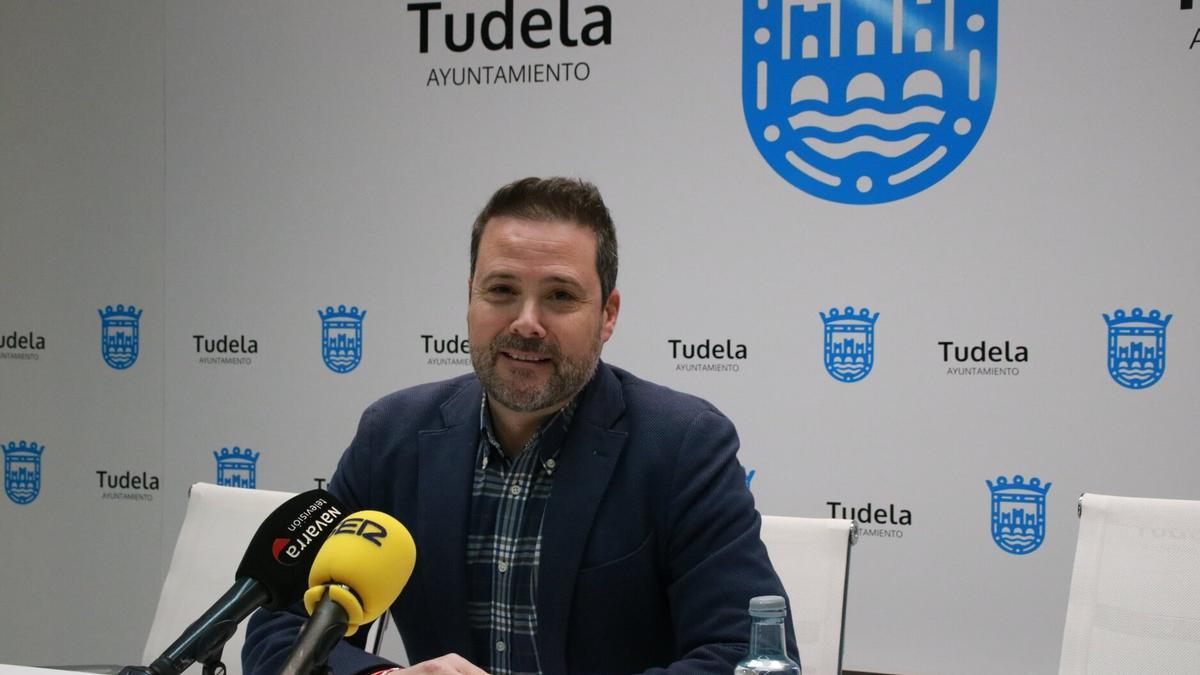 Alejandro Toquero, en una rueda de prensa.