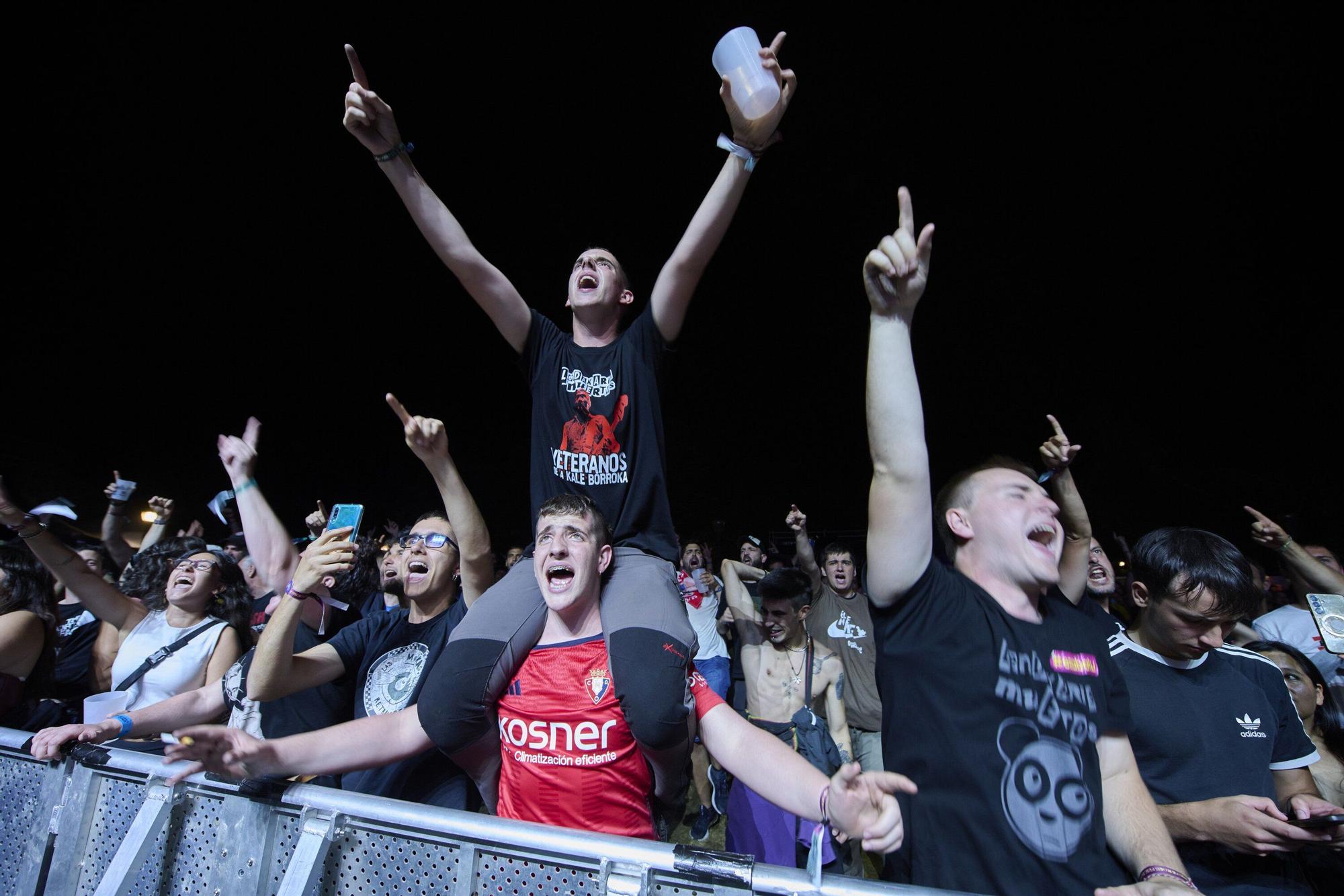 Fotos del primer día del Iruña Rock 2025