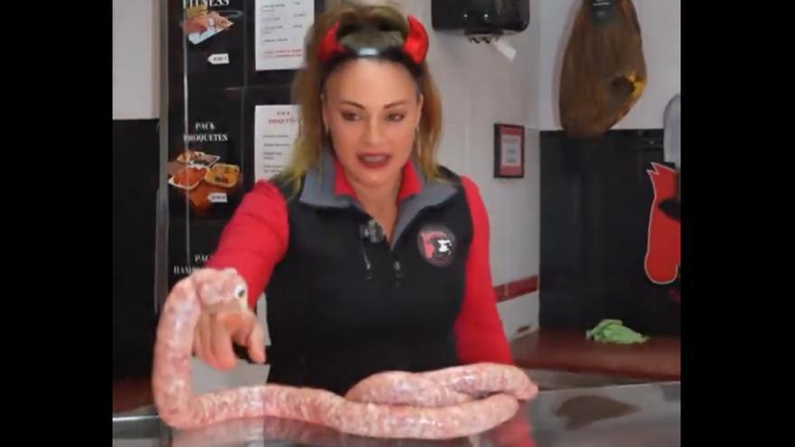 El esperpéntico anuncio viral que han grabado en una carnicería: &quot;Insuperable&quot;