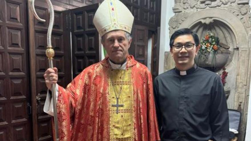 Reliquias de San Valentín de Berriotxoa viajan esta semana de Elorrio a Vietnam