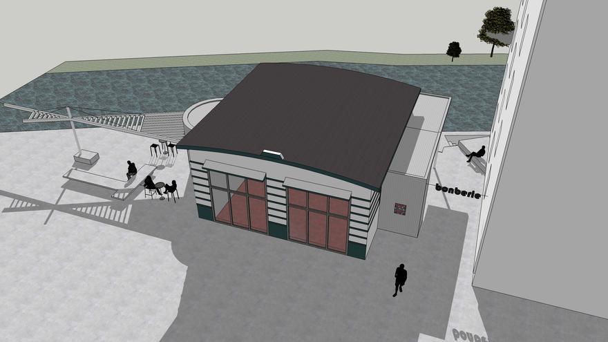 El lunes arranca la transformación del edificio Bonberia en Beasain