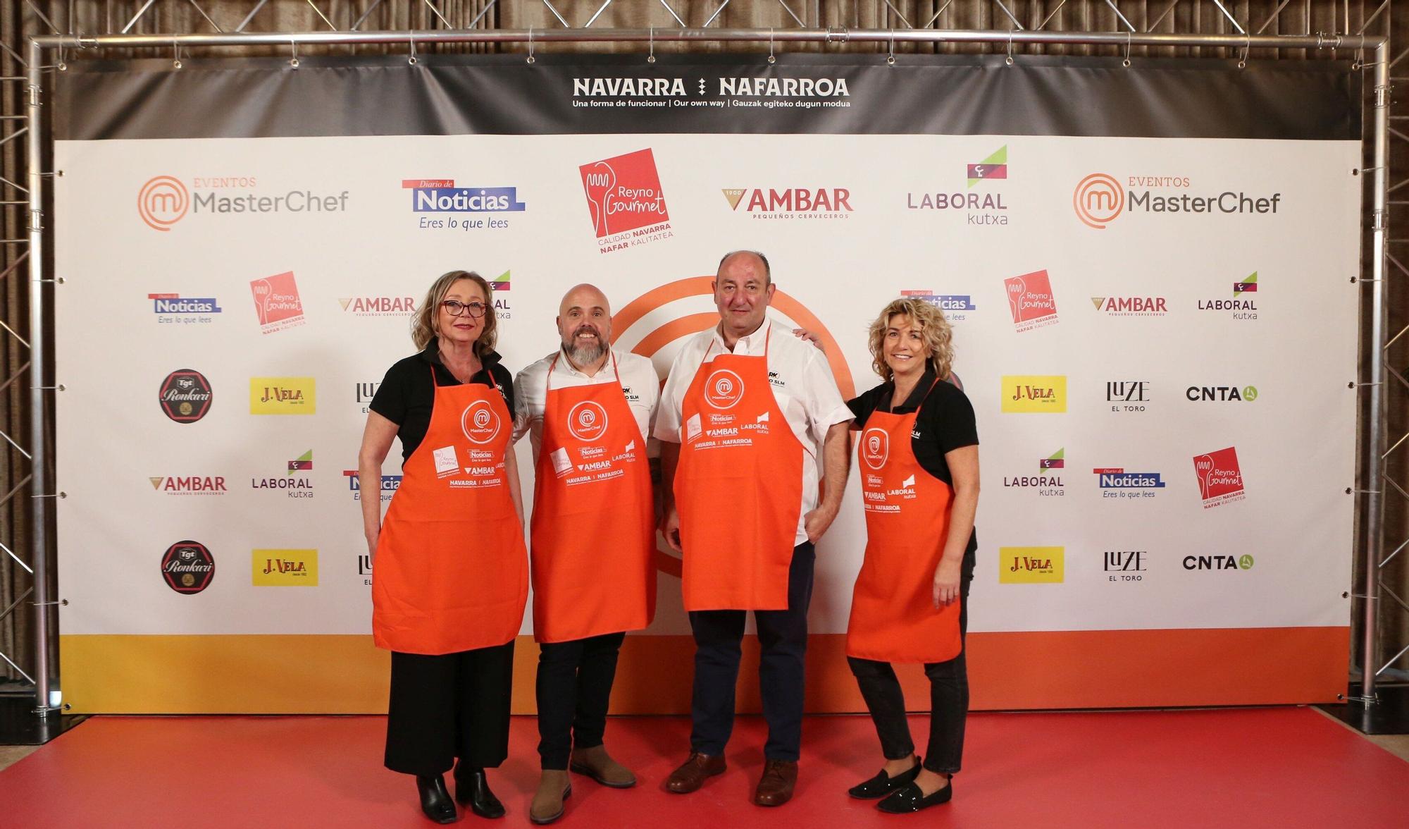 Los 20 equipos participantes en Eventos MasterChef Navarra