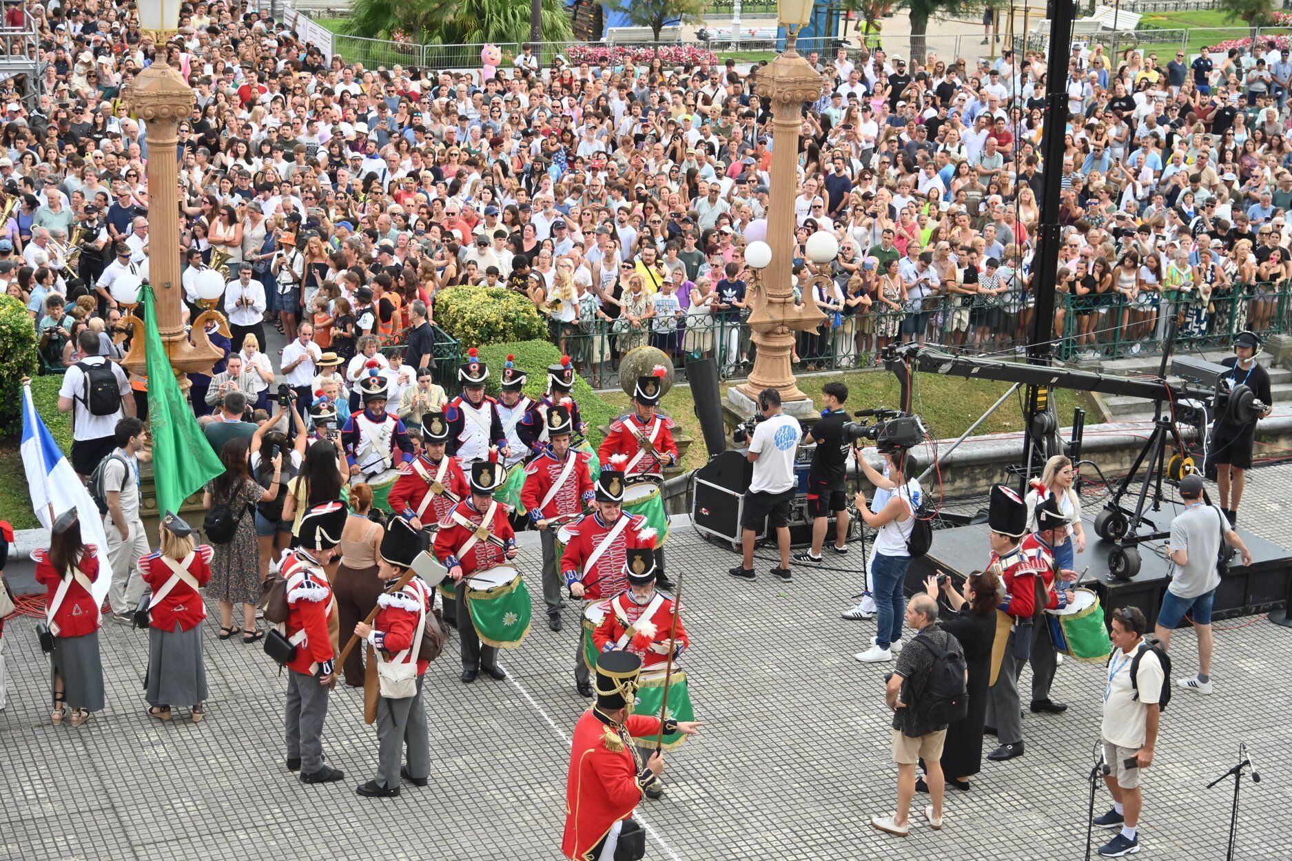 El Cañonazo de la Aste Nagusia donostiarra, en imágenes