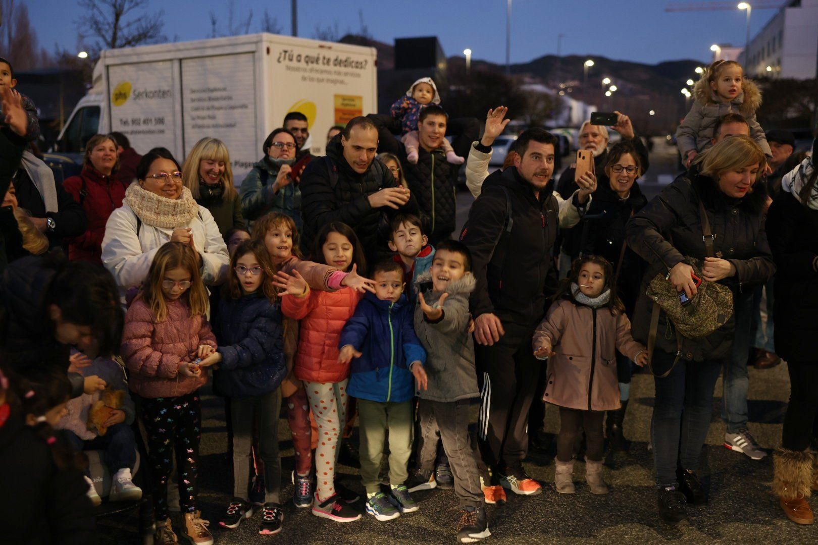 Cabalgata de los Reyes Magos en Sarriguren