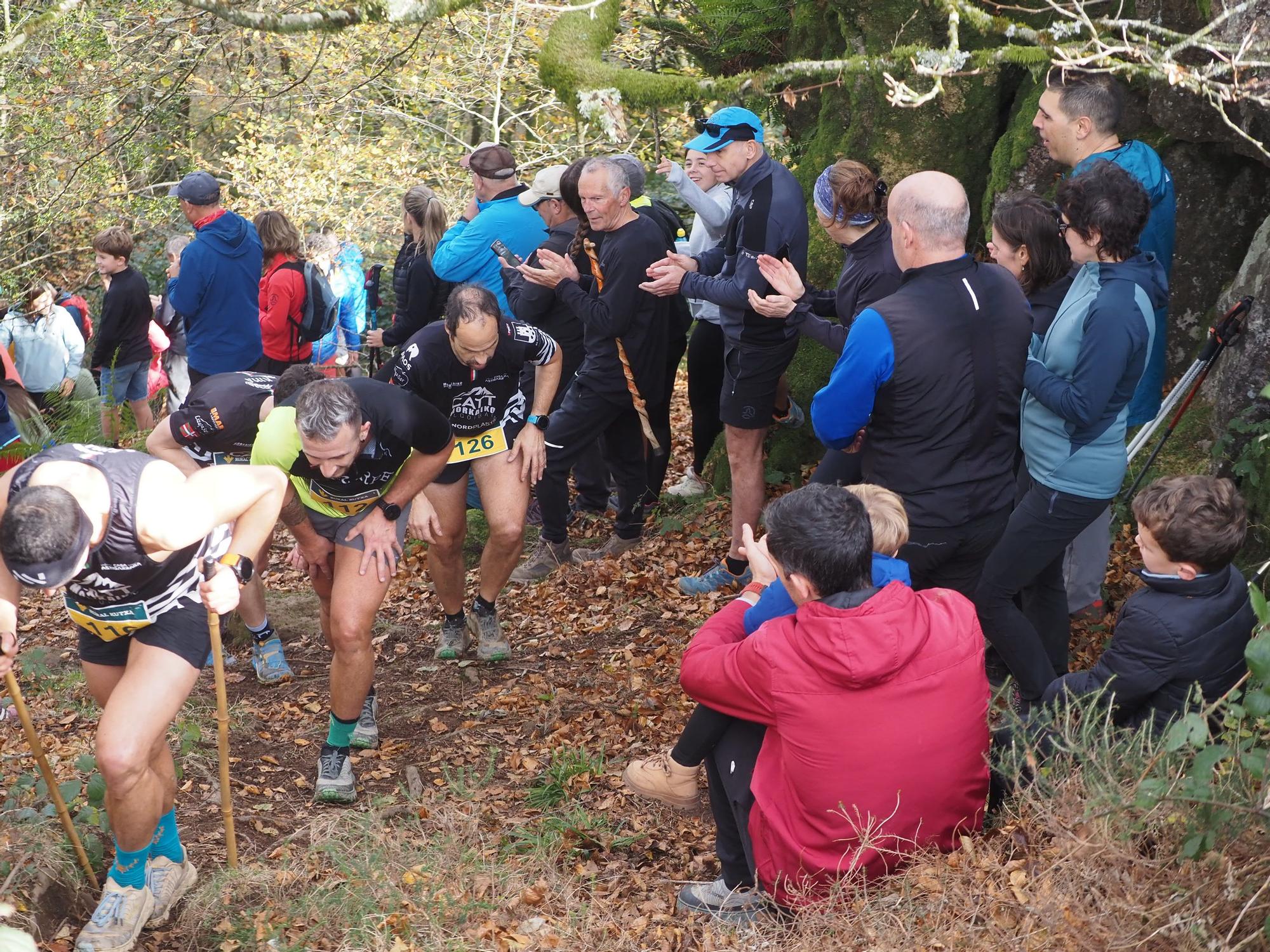 La llegada de los corredores a Karakate, en imágenes