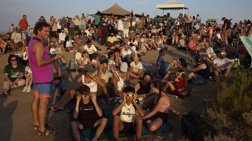 Reacciones a un eclipse histórico: “Es un milagro de la naturaleza”