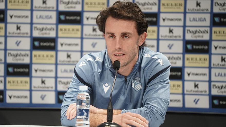 Álvaro Odriozola, jugador de la Real: “Es probablemente nuestro partido más especial del año”
