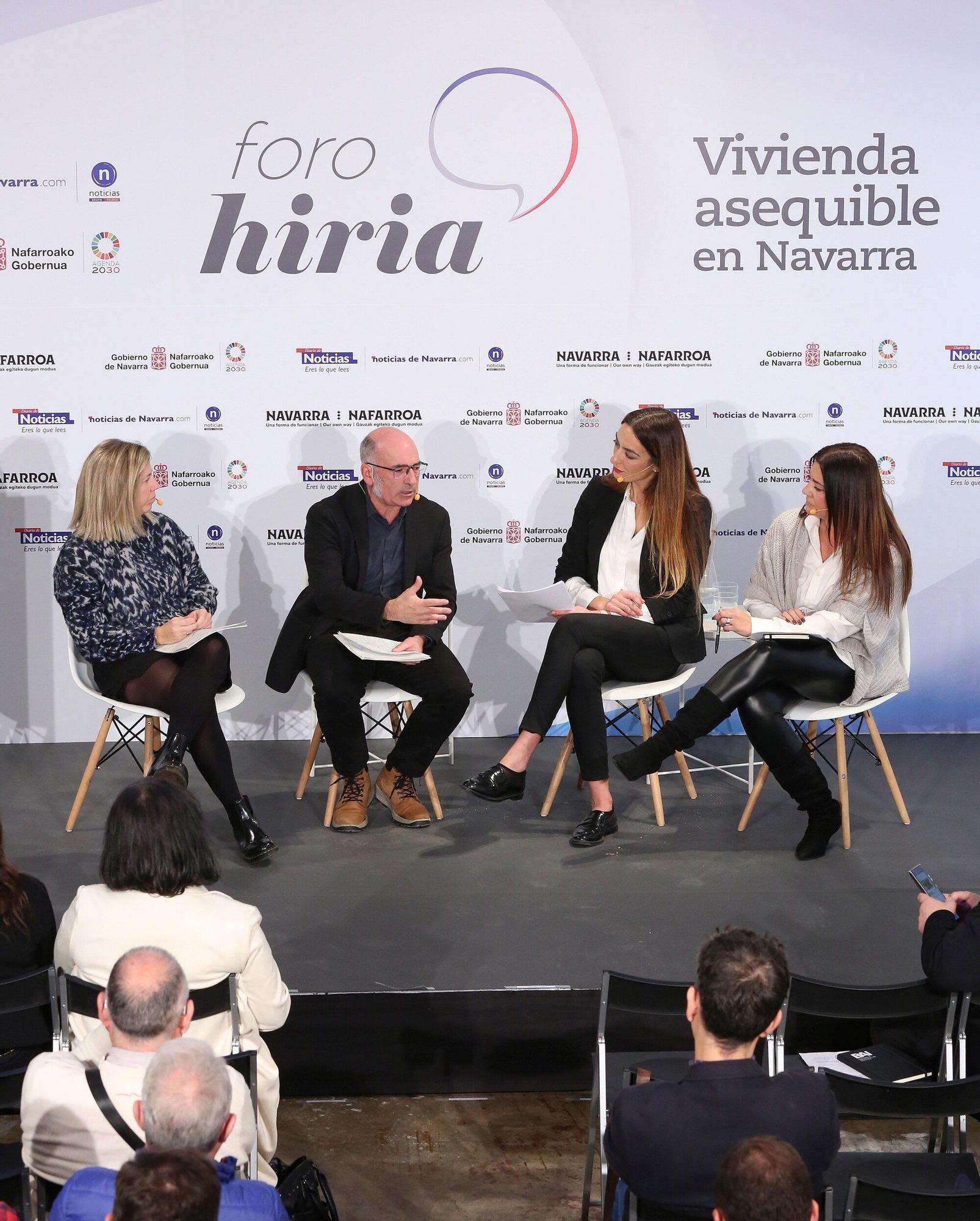 Fotos del Foro Hiria 'Vivienda asequible'