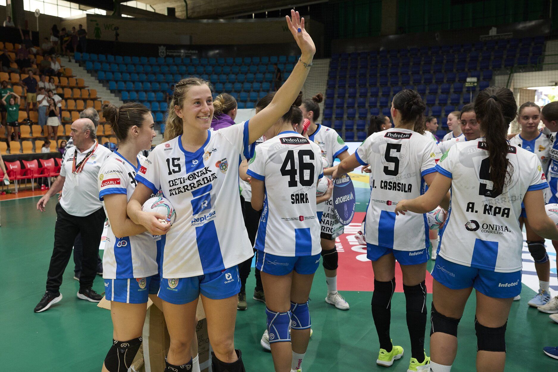 Fotos del partido entre Replasa Beti Onak y Madeira