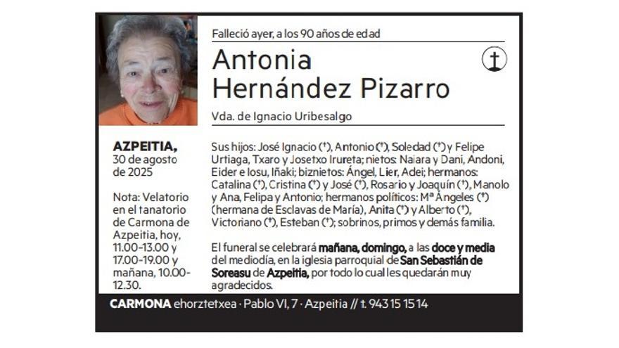 Antonia Hernández Pizarro