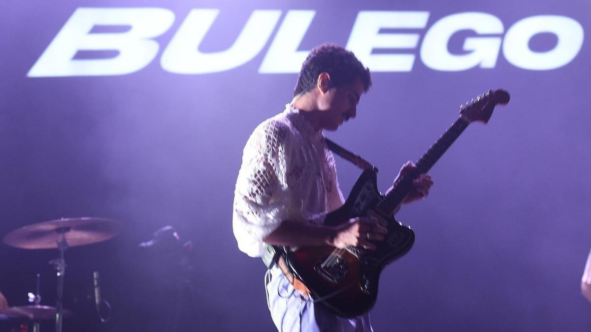 Tom Lizarazu, vocalista de Bulego, en una imagen de archivo