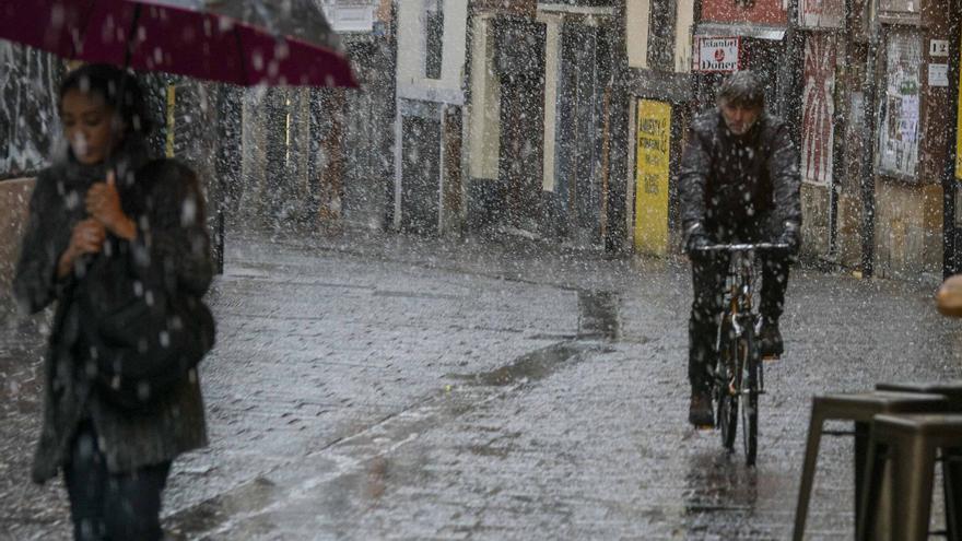 Álava encara un fin de semana nuboso y con lloviznas y posibilidad de nieve el domingo