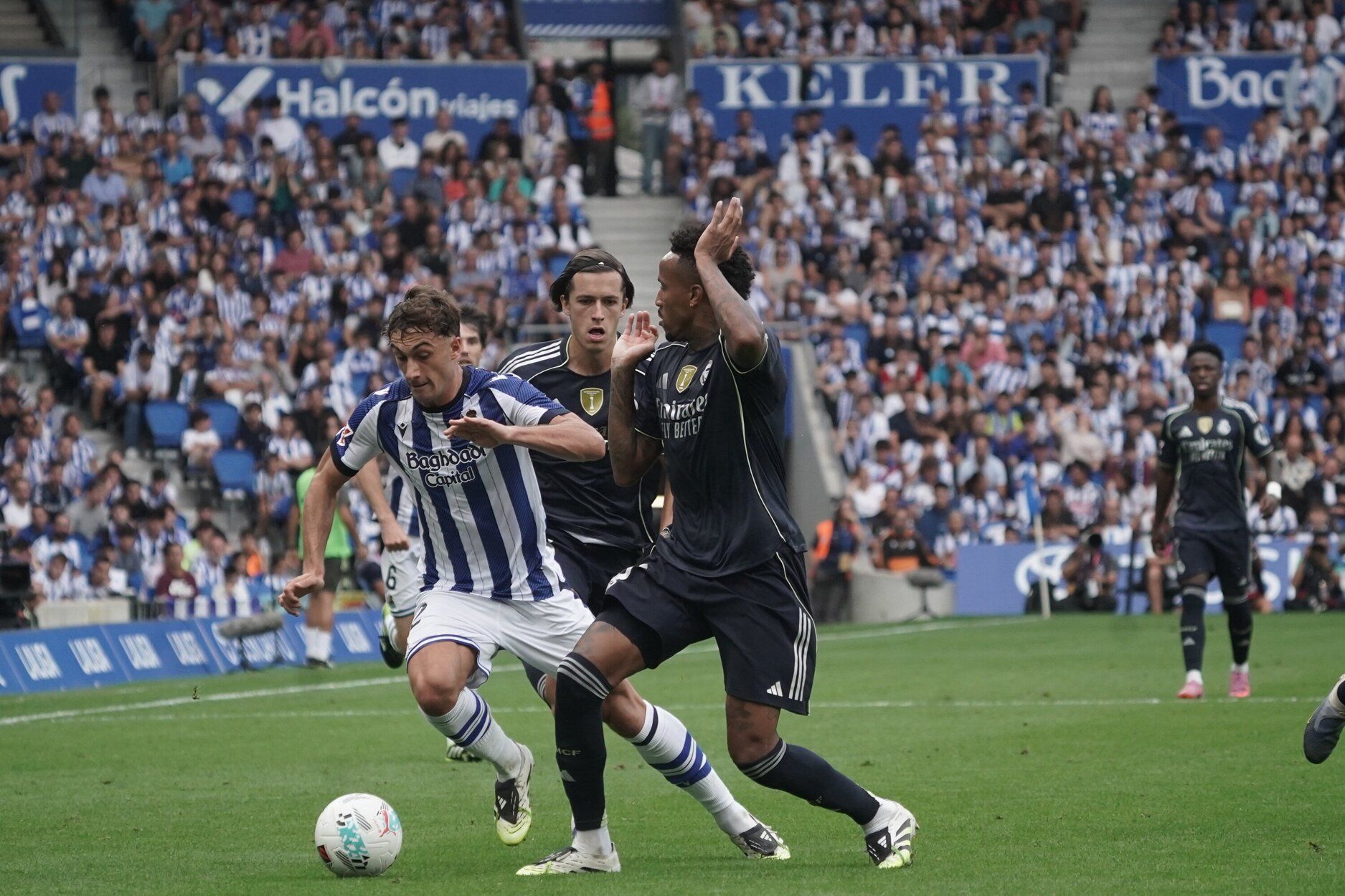 El Real Sociedad - Real Madrid, en imágenes