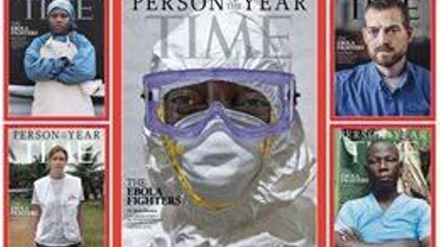 Los &quot;luchadores&quot; contra el ébola, elegidos por la revista &#039;Time&#039; como personaje de 2014