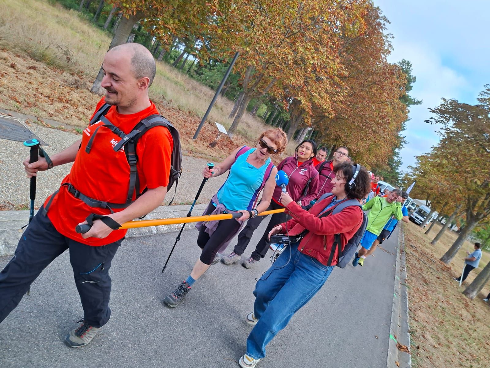 En imágenes: Reto en Olarizu con Montes Solidarios