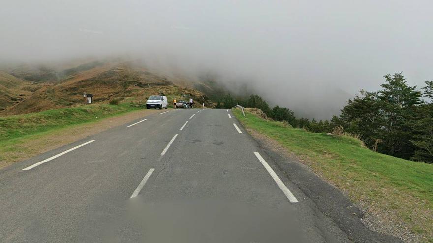 Rescatado un ciclista tras rodar 60 metros ladera abajo en Burdinkurutxeta