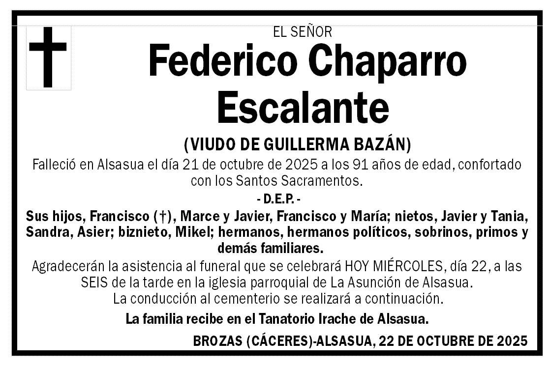 Federico Chaparro Escalante