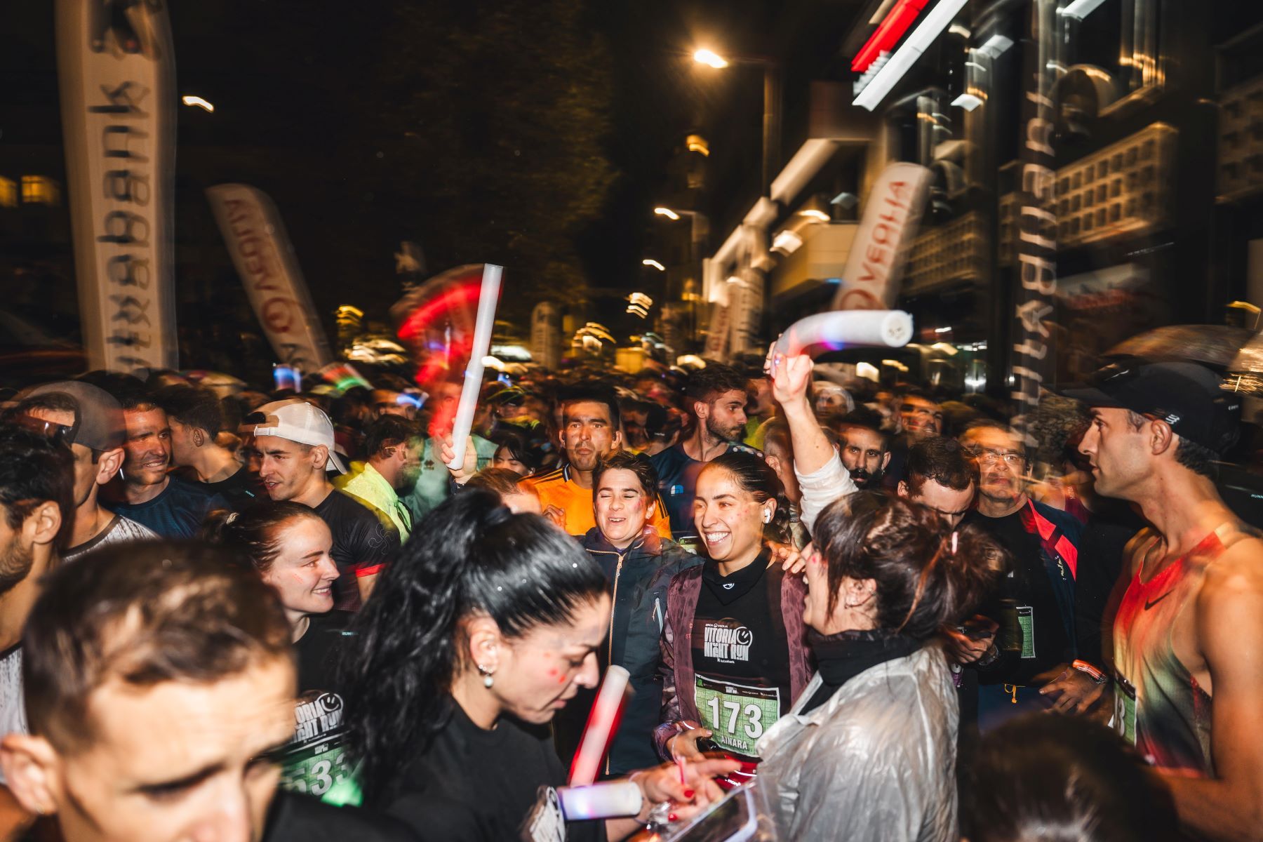 Las mejores imáganes de la Giroa Veolia Vitoria Night Run