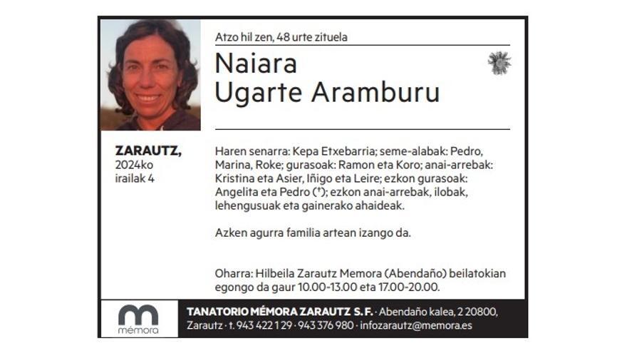 NAIARA UGARTE ARAMBURU