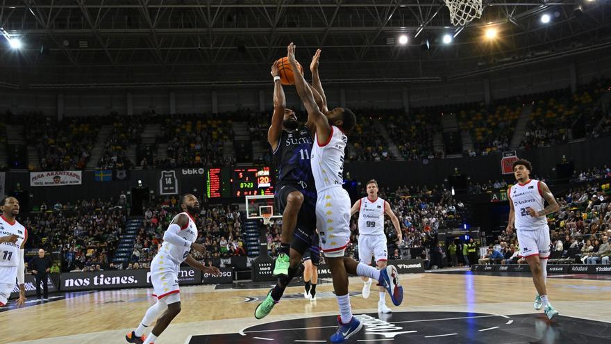 El Surne Bilbao Basket cumple con victoria ante el Andorra