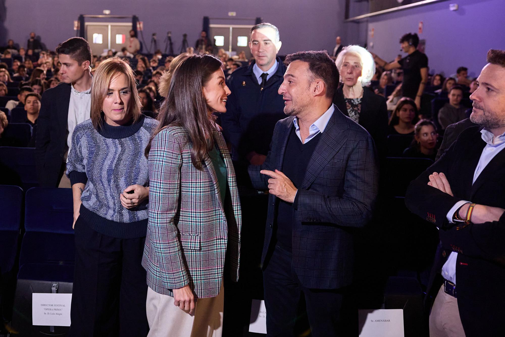 Fotos del homenaje a Alejandro Amenábar en Tudela en el ciclo de cine 'Nuestros Clásicos'
