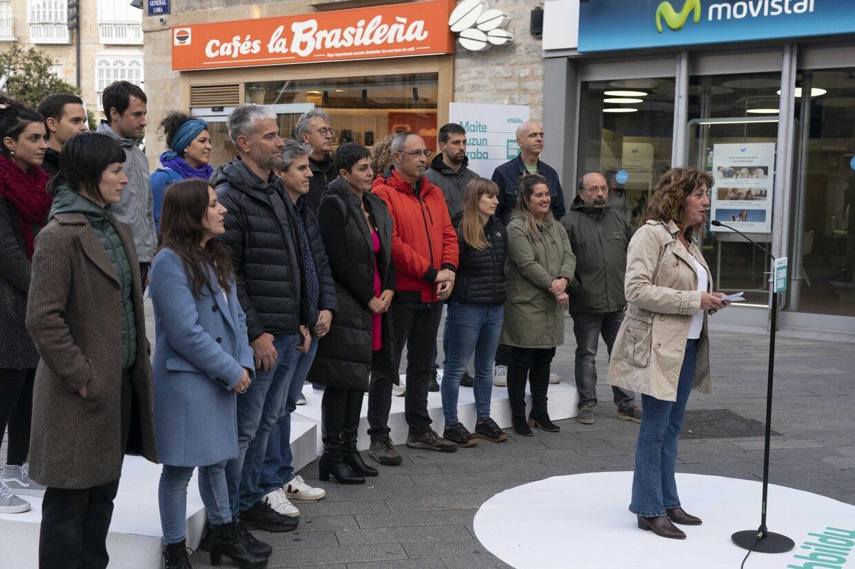 En imágenes: arranca la campaña en Vitoria