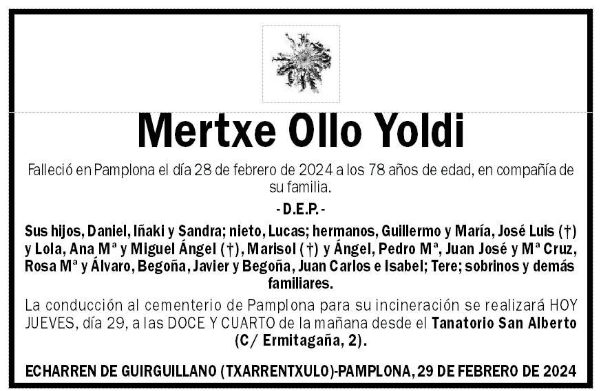 Mertxe Ollo Yoldi