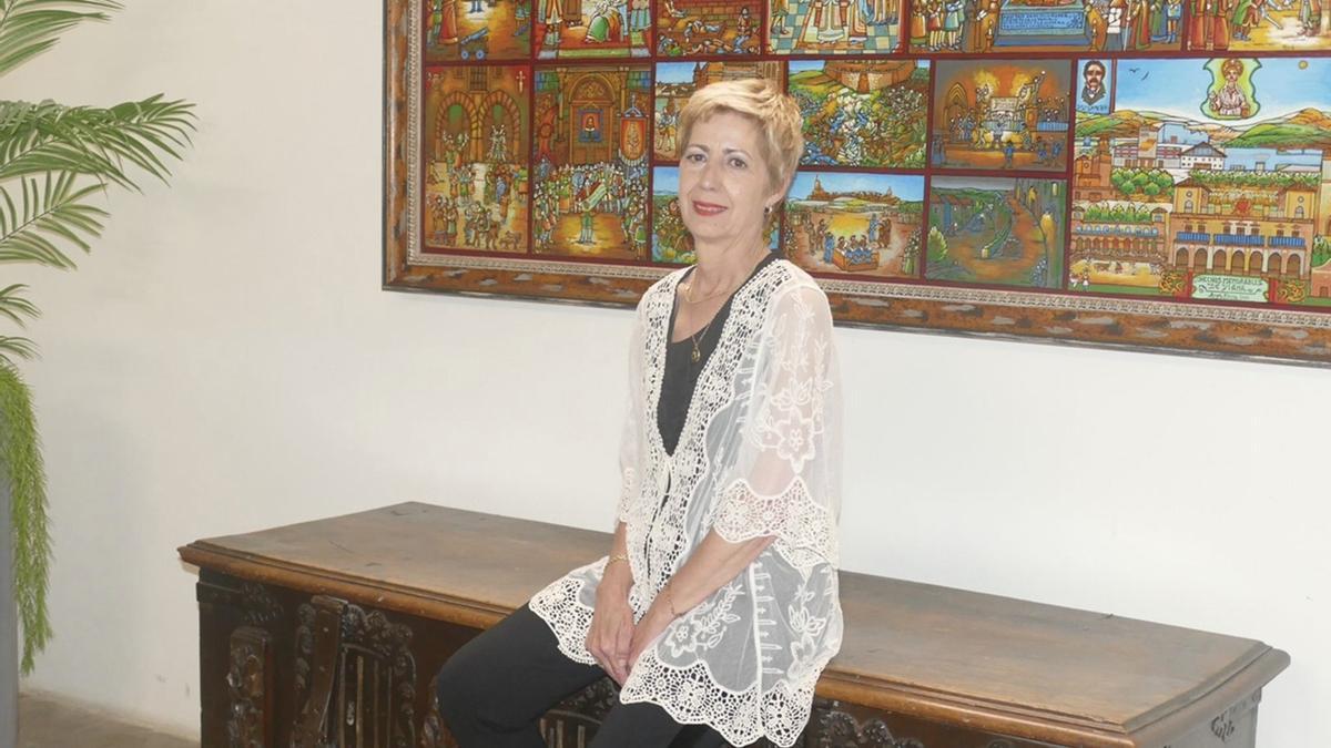 La alcaldesa de Viana, Yolanda González García.