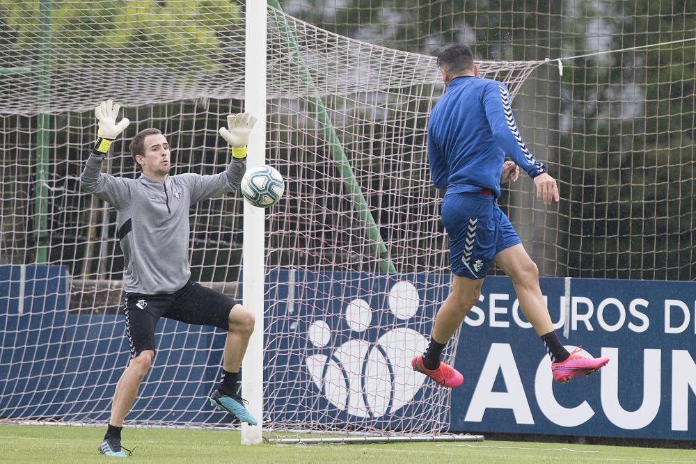 Entrenamiento de Osasuna, 3 de junio