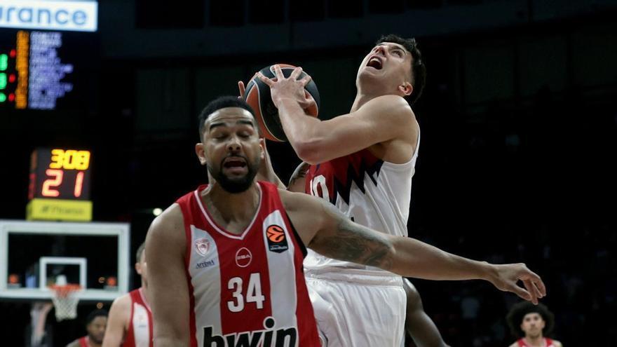 Imagen digna del Baskonia en El Pireo