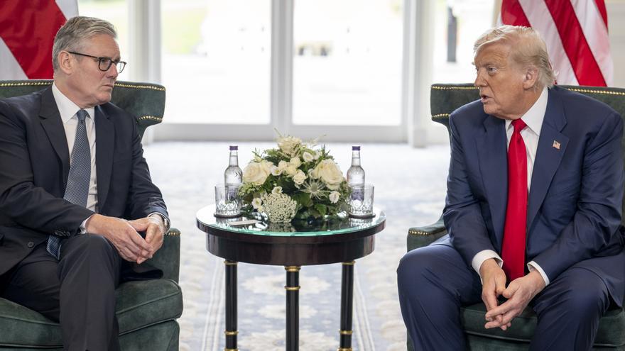 Trump amenaza con incumplir el acuerdo comercial con el Reino Unido: "Starmer ha cometido errores trágicos"
