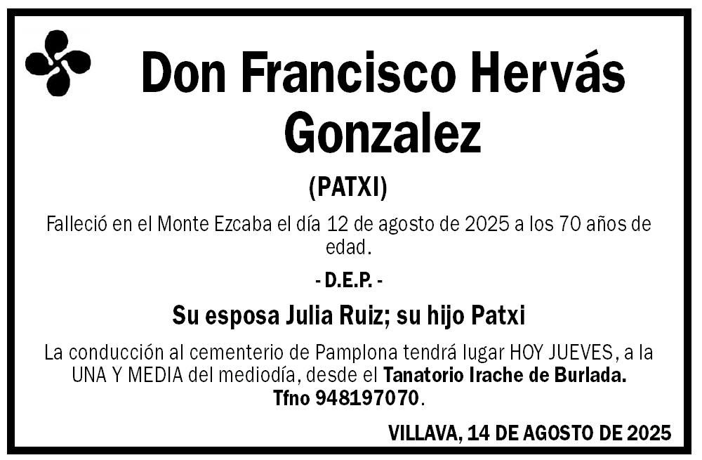 Francisco Hervás Gonzalez