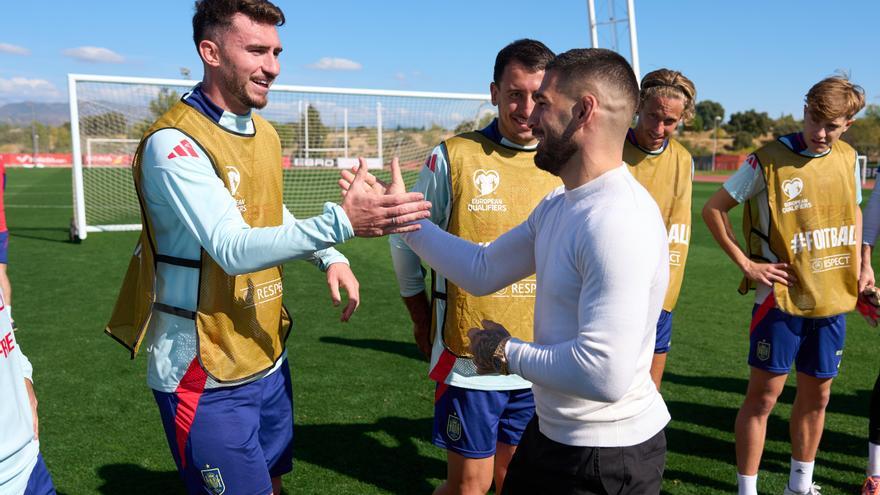 Luis de la Fuente destaca los galones de Aymeric Laporte