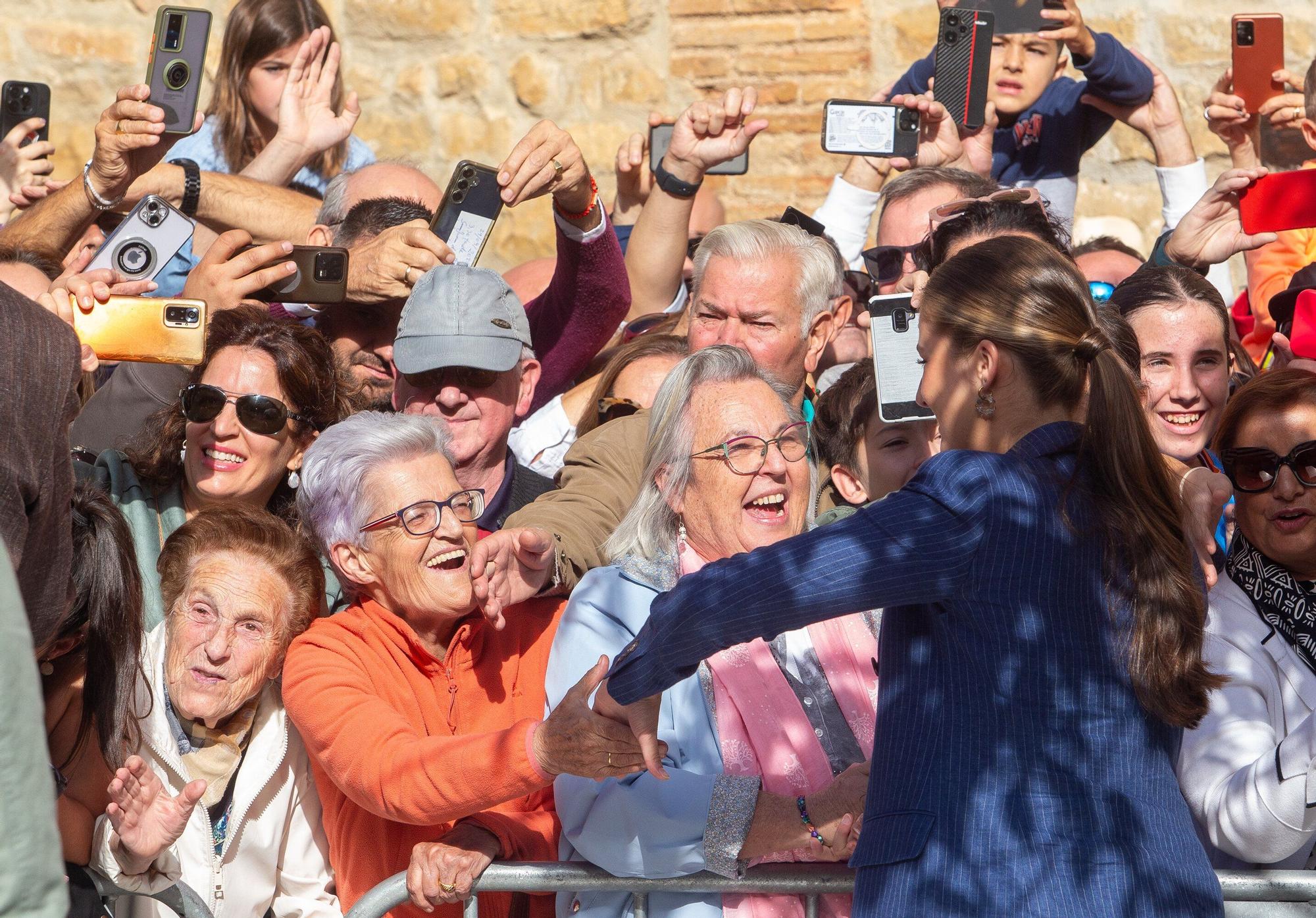 Fotos de la visita de los Reyes a Olite y Tudela