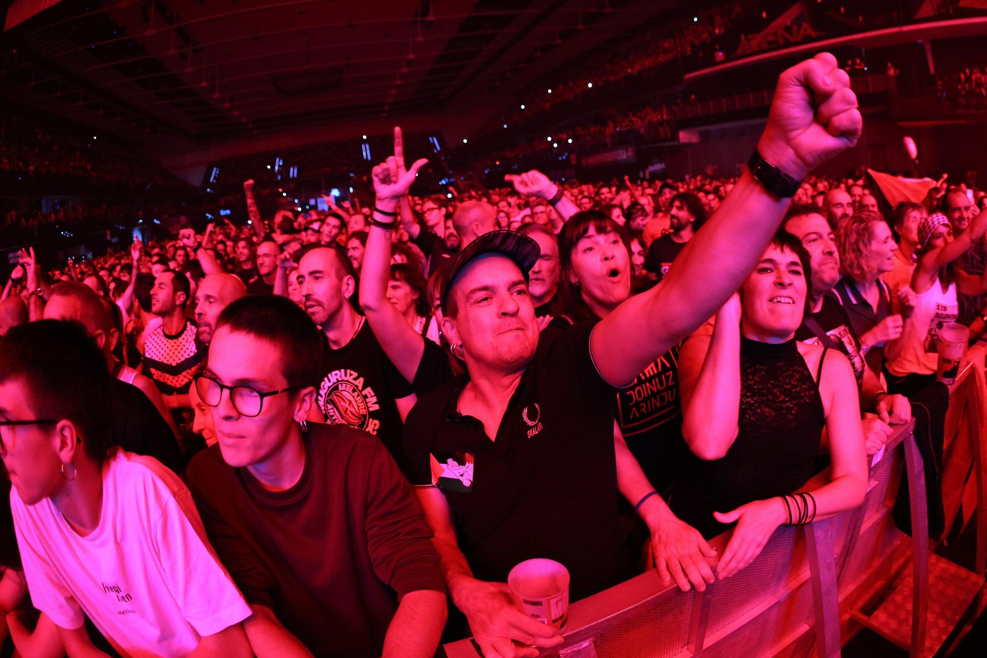 Fotos del concierto de Fermin Muguruza en el Navarra Arena (04/10/2025)