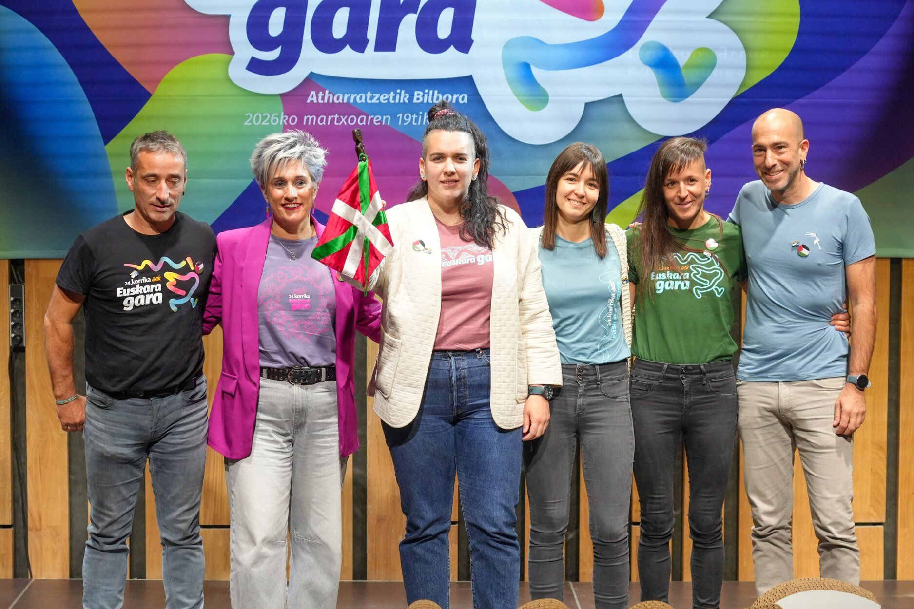 La presentación de la Korrika 2026, en imágenes