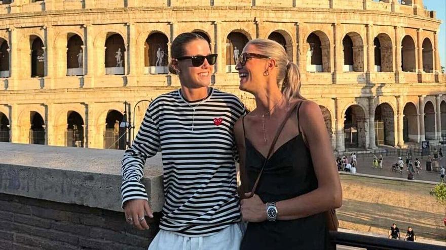 Naia, hija de Aitor Ocio, y Laura Sánchez, viaje inolvidable por tierras italianas