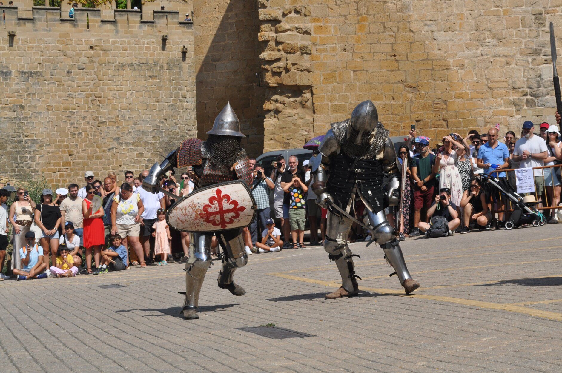 Fotos de las fiestas medievales de Olite