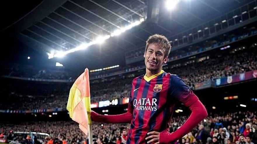 Los goles de Neymar y el empeño de Alexis llevan al Barça a la victoria