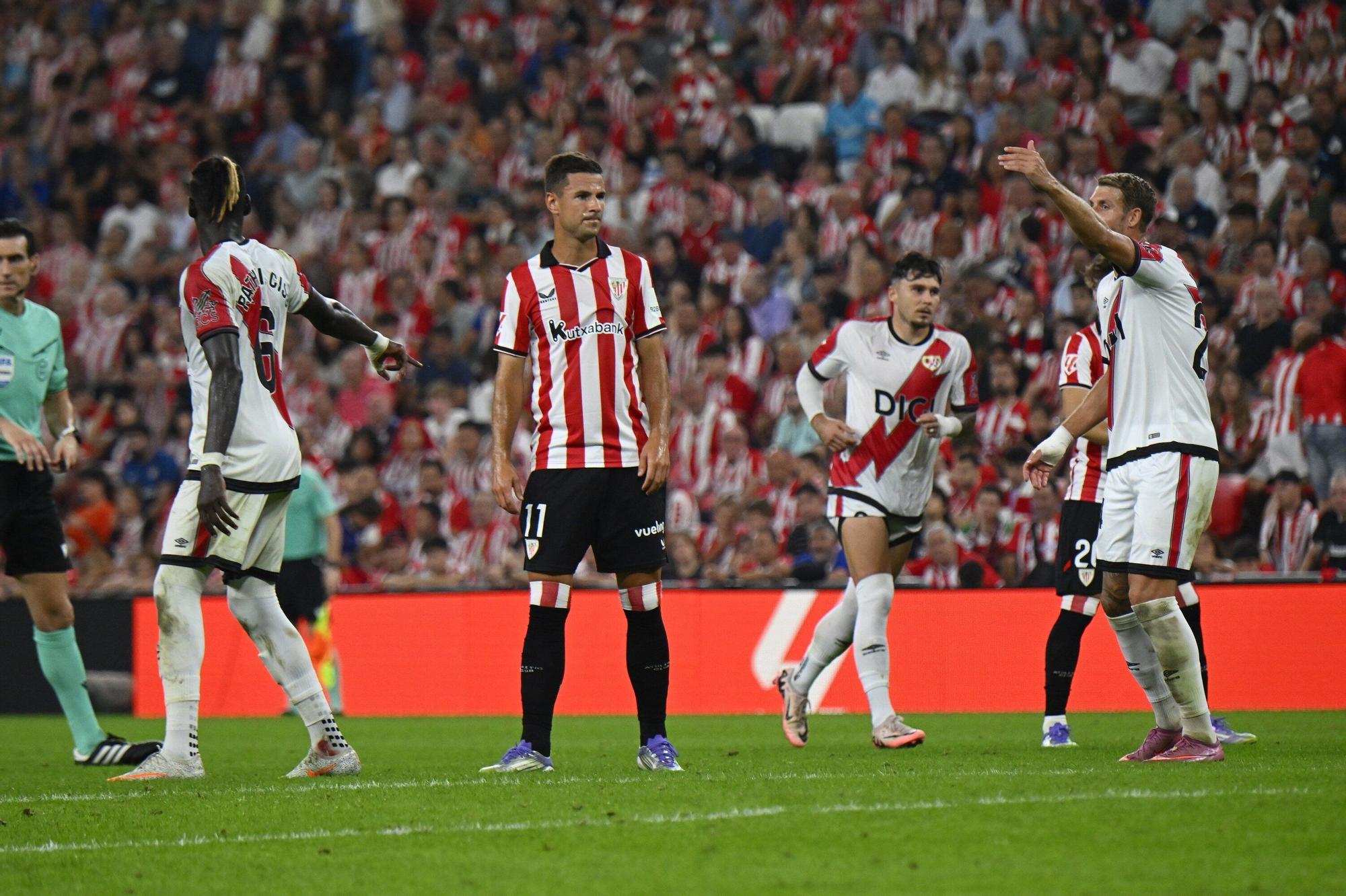 El Athletic - Rayo Vallecano, en imágenes