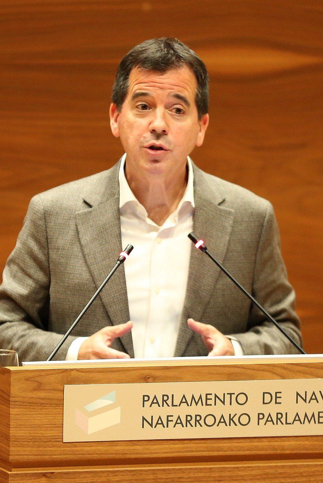 Fotos del pleno del Parlamento de Navarra de este 6 de noviembre